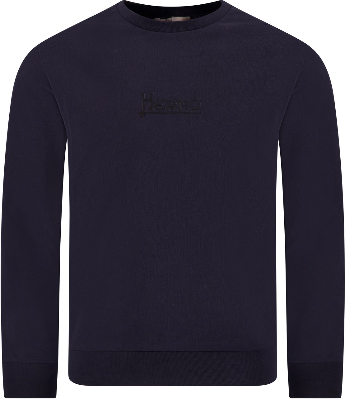 Herno Sweater Blauw Blauw