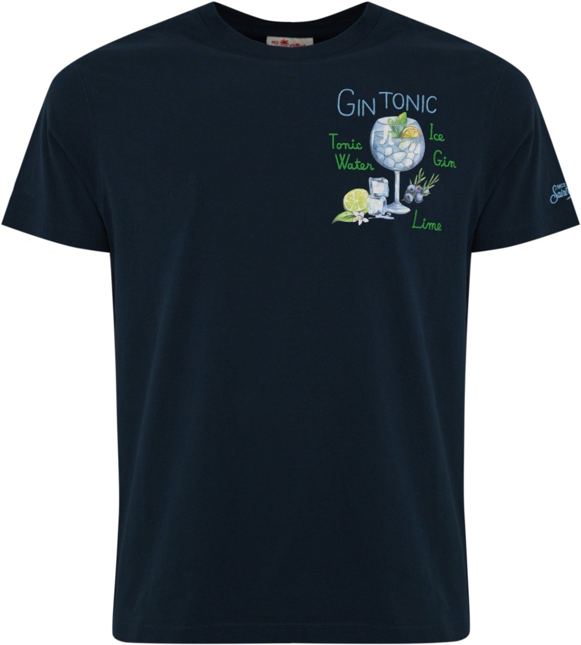 MC2 Saint Barth T-Shirts And Polos Blue Blauw