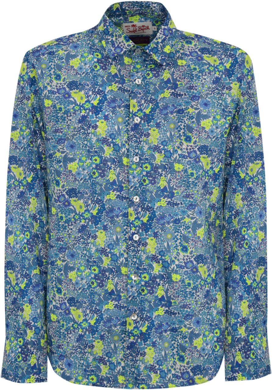MC2 Saint Barth Shirts Blue Blauw