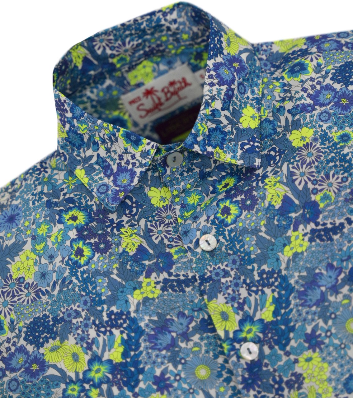 MC2 Saint Barth Shirts Blue Blauw