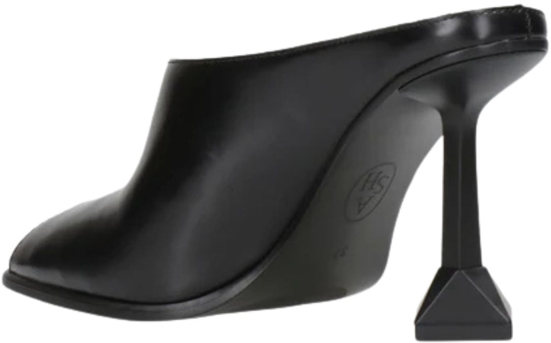 Ash With Heel Black Zwart