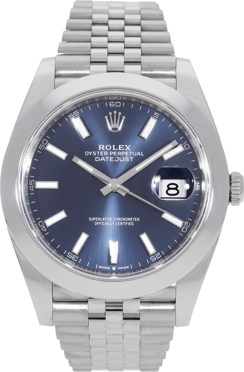 Rolex Datejust Blauw