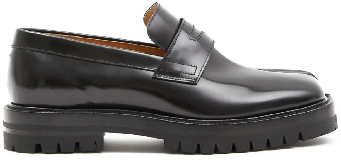 Maison Margiela Flat Shoes Black Zwart