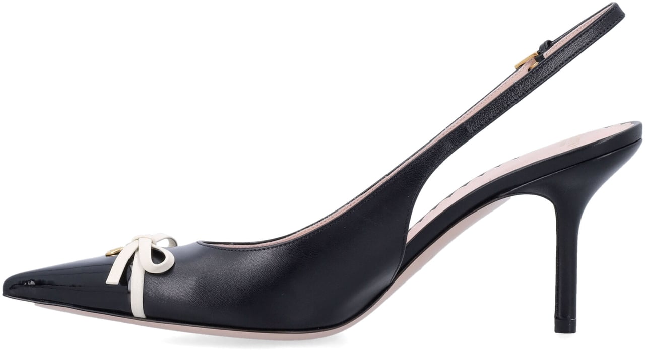 Valentino Garavani Beponty Sling Back Nero Zwart