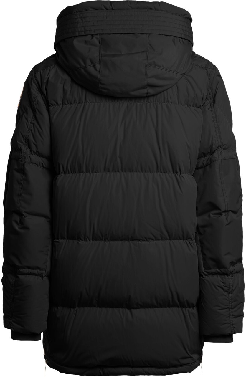 Parajumpers Harraseeket Hooded Down Parka Black Zwart