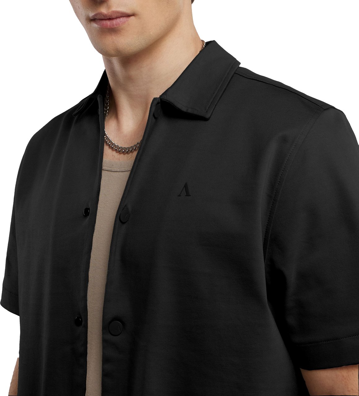 Aeden Federico Shirt Black Zwart