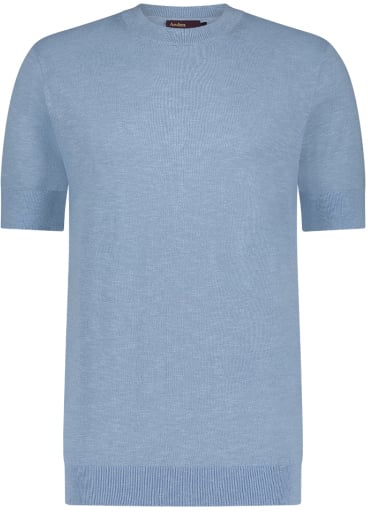 Aeden Laurence Knit Corn Blue Blauw