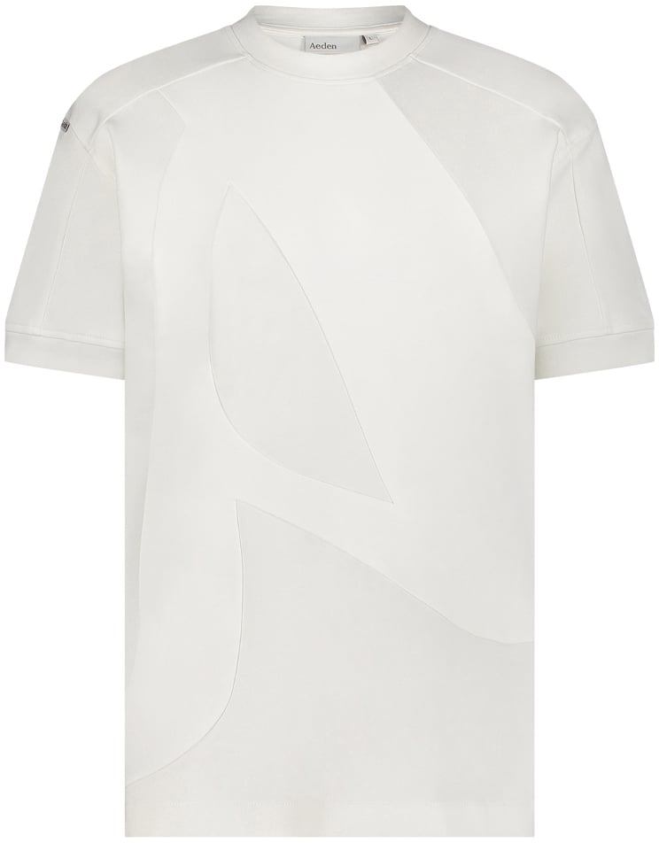 Aeden Oscar Tee Off-White Wit