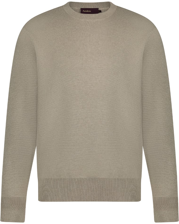 Aeden Zac Knit Taupe Taupe