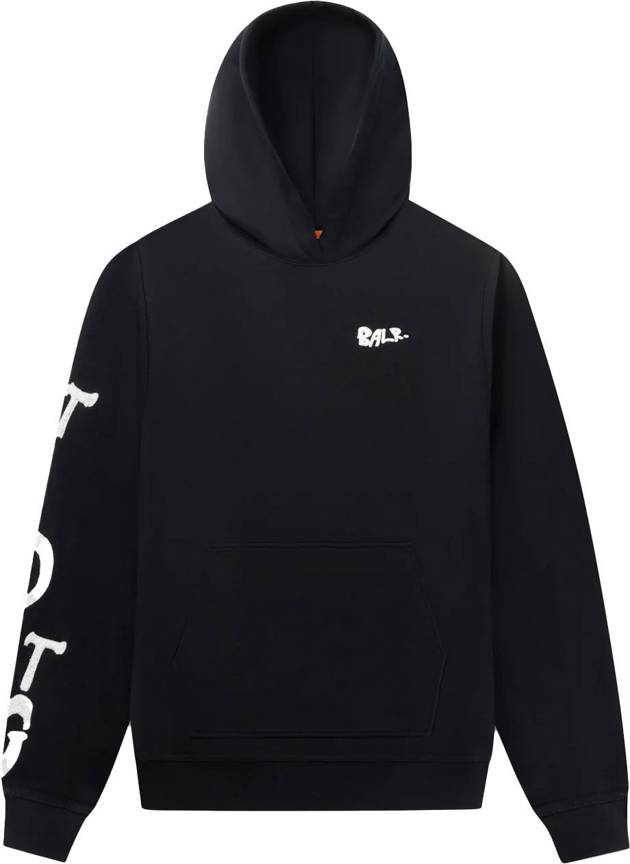 BALR Game Of The Gods Hood Jet Black Zwart