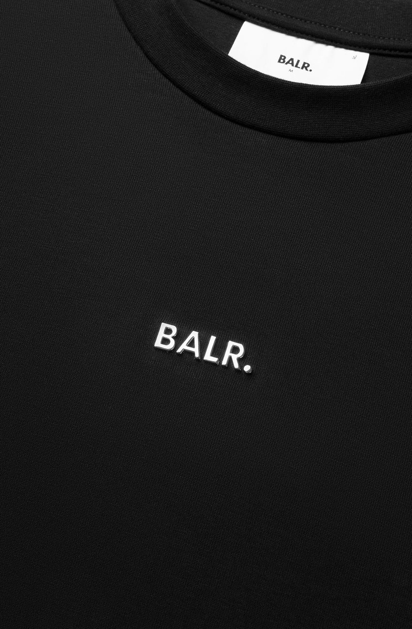 BALR Q Series Regular Crewneck Black Zwart