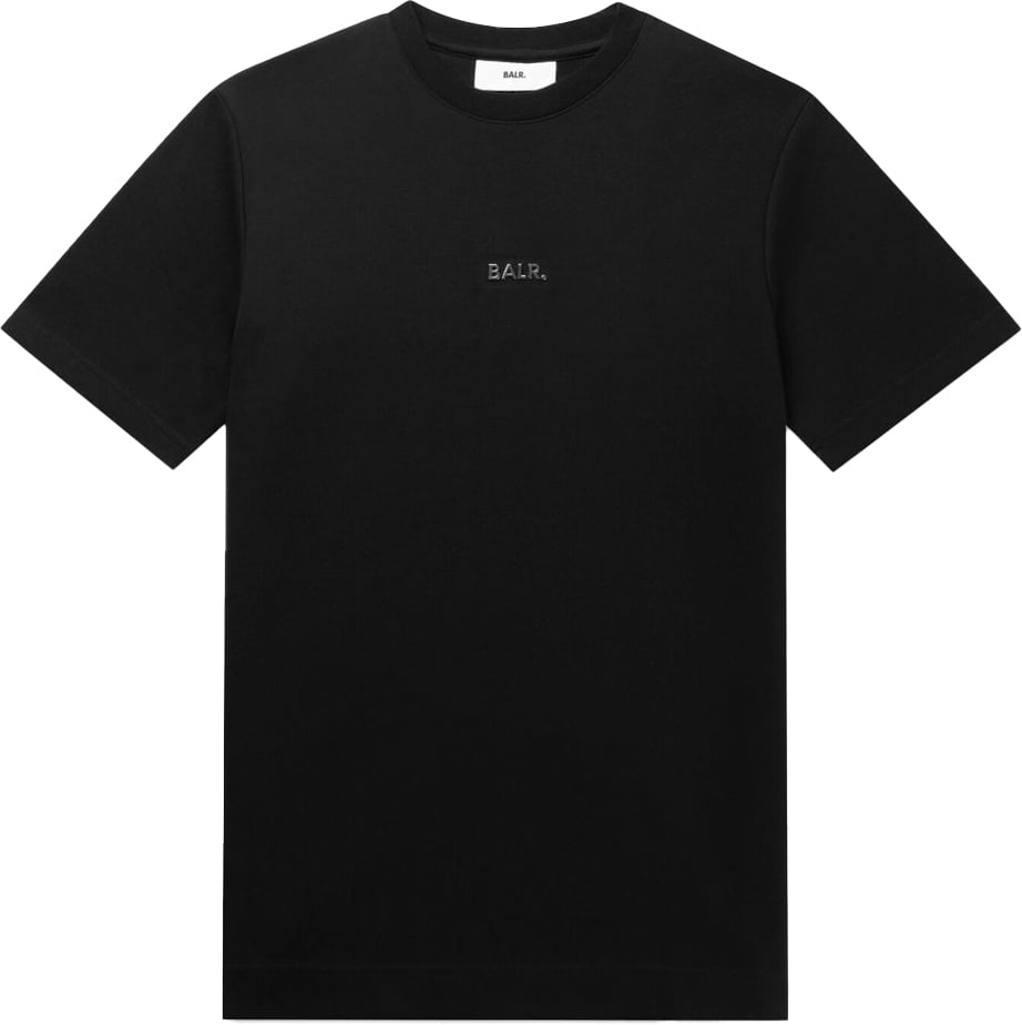 BALR Q Series Regular Fit Tee Black Zwart