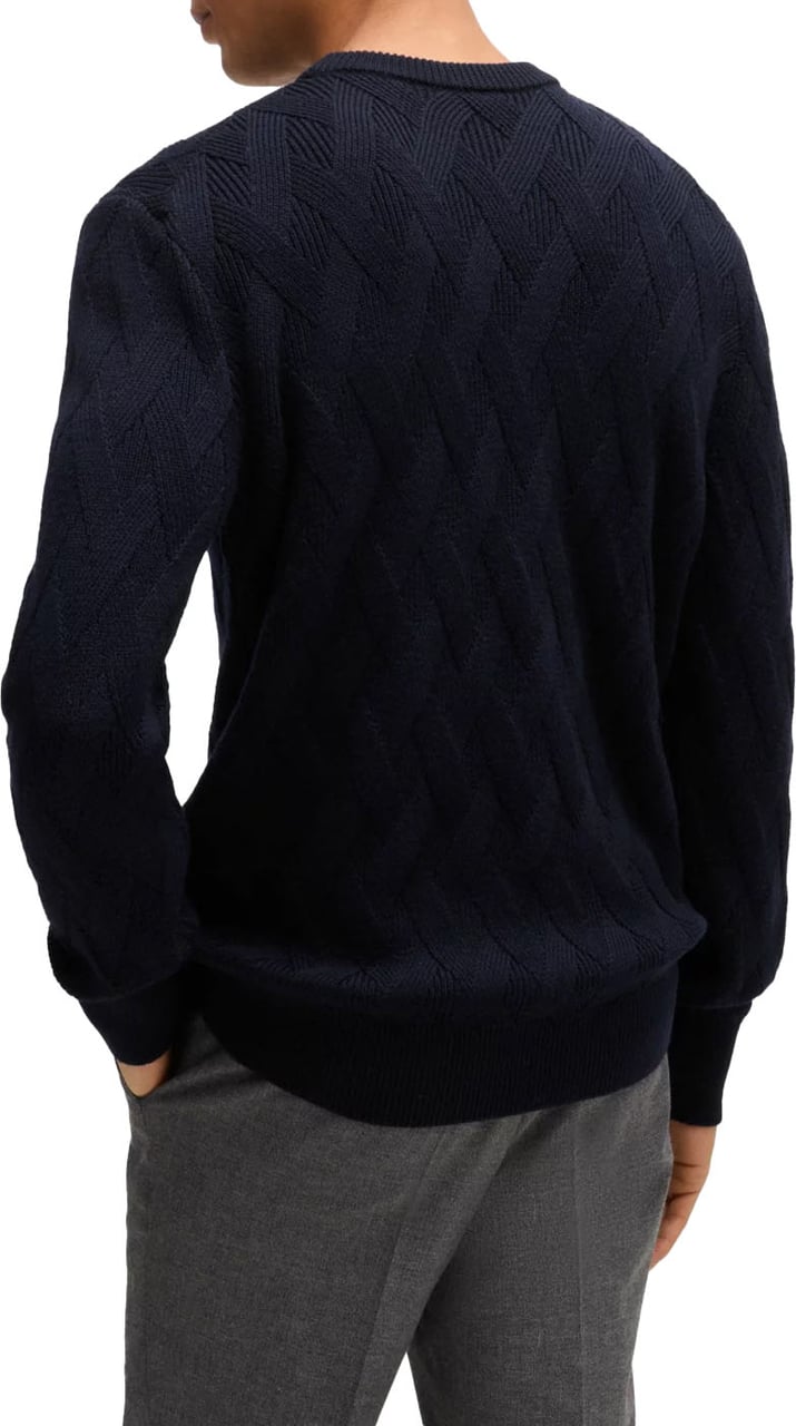 Boss H-Elfredo Dark Blue Blauw