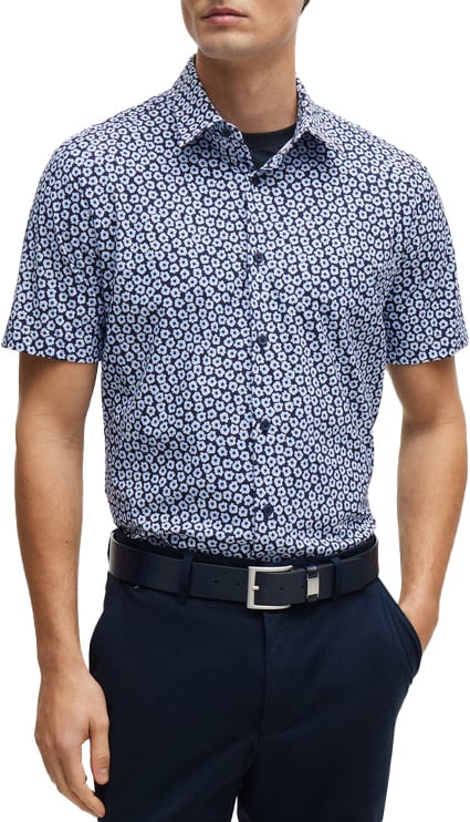 Boss P-Roan-Ken-Sh-C- Navy Blauw