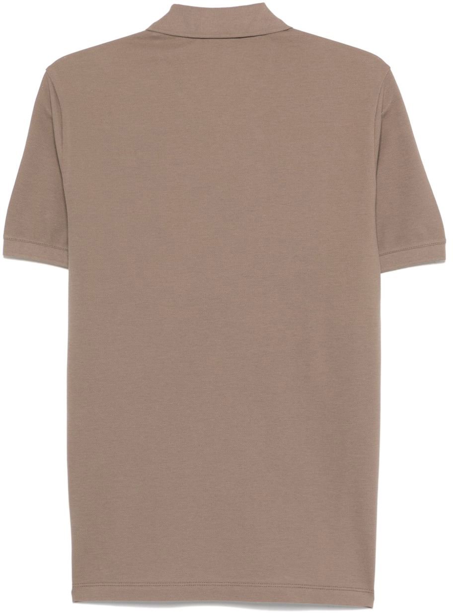 Emporio Armani Polo Beachwear Walnut Bruin