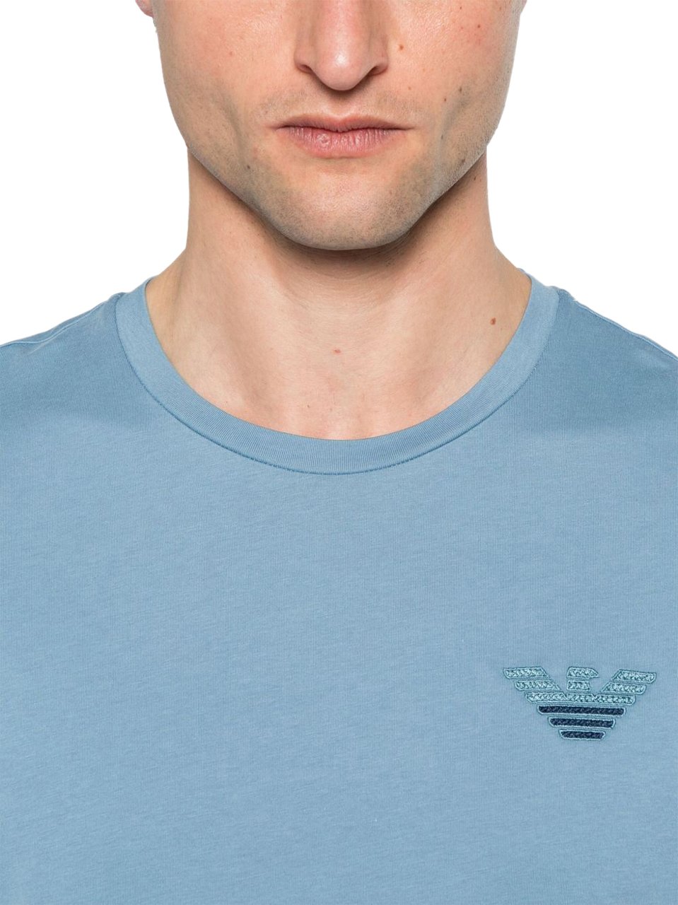 Emporio Armani T-Shirt Beachweare Captains Blue Blauw