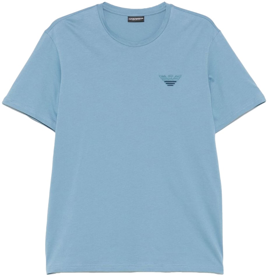 Emporio Armani T-Shirt Beachweare Captains Blue Blauw