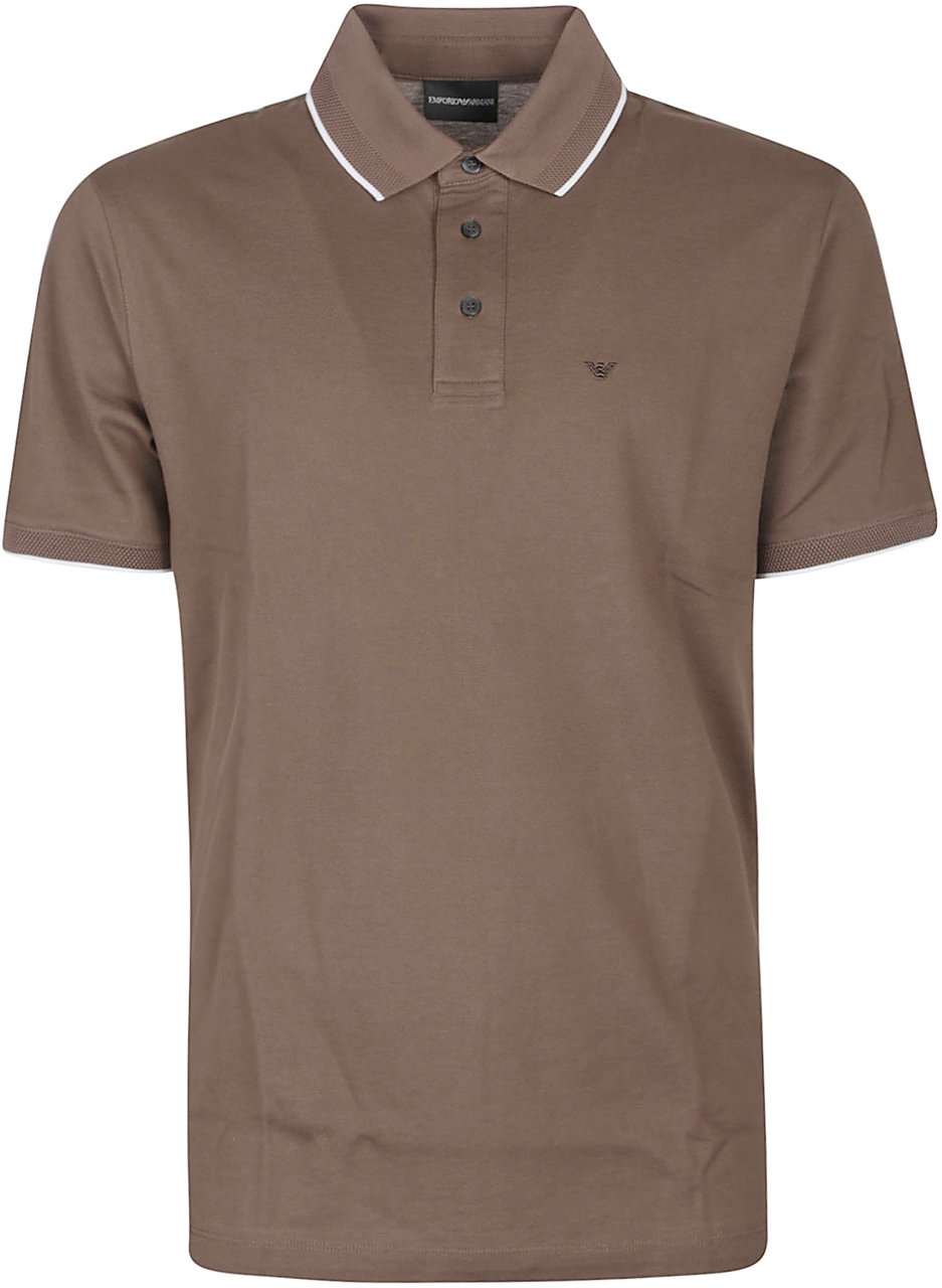 Emporio Armani Polo Choc Bruin