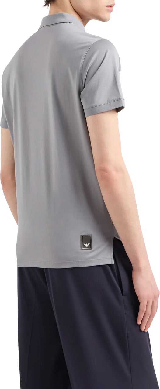 Emporio Armani Travel Polo Grey Grijs