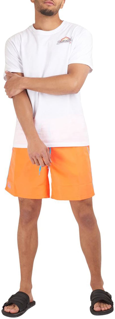 Sundek T-Shirt Wit Wit