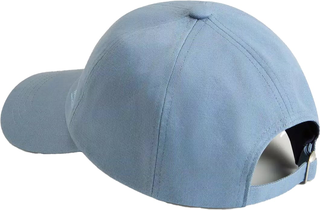 Woolrich Logo Baseball Cap Aviation Blauw