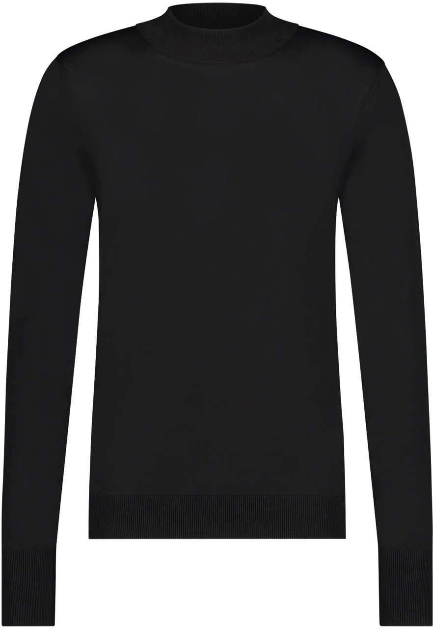 Aeden Normano Knit Sweater Black Zwart