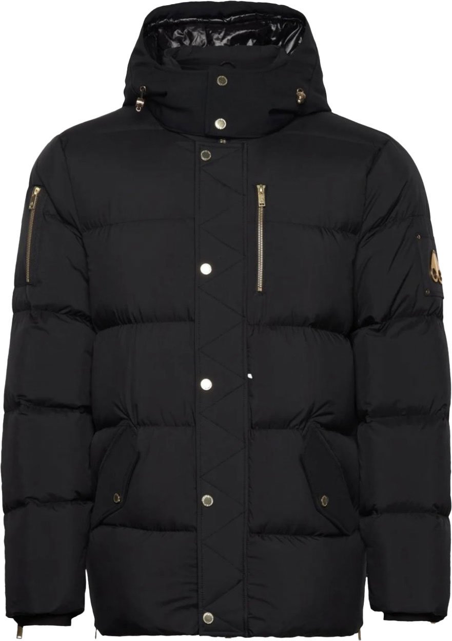 Moose Knuckles Everest Q Black Gold Zwart