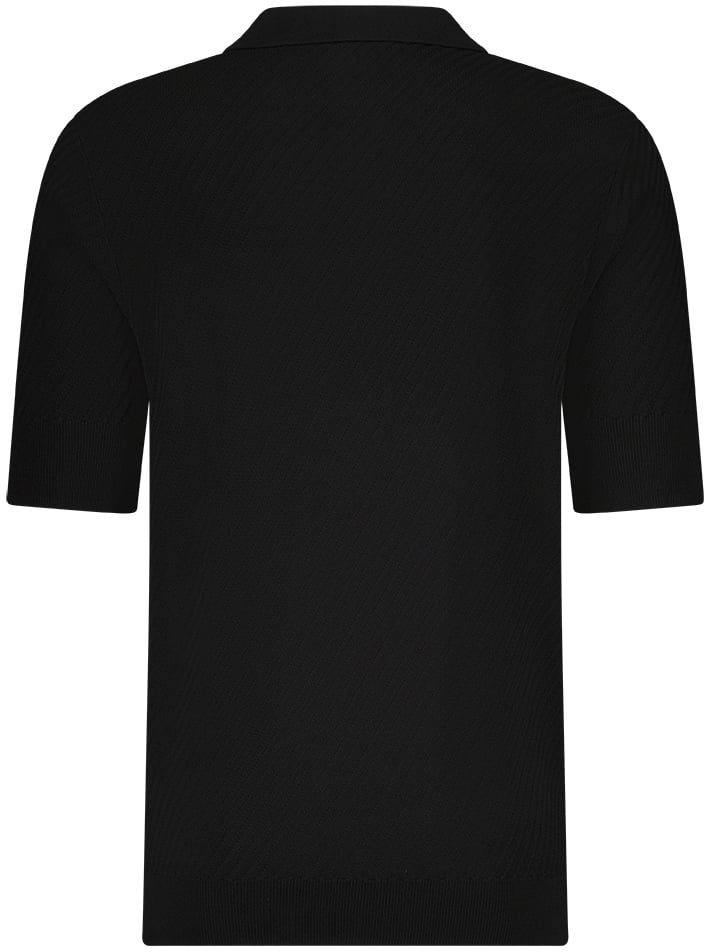 Aeden Eduardo Polo Black Zwart
