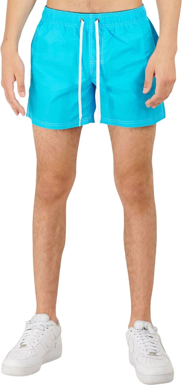 Sundek Swimshort 14 inch kort model Blauw