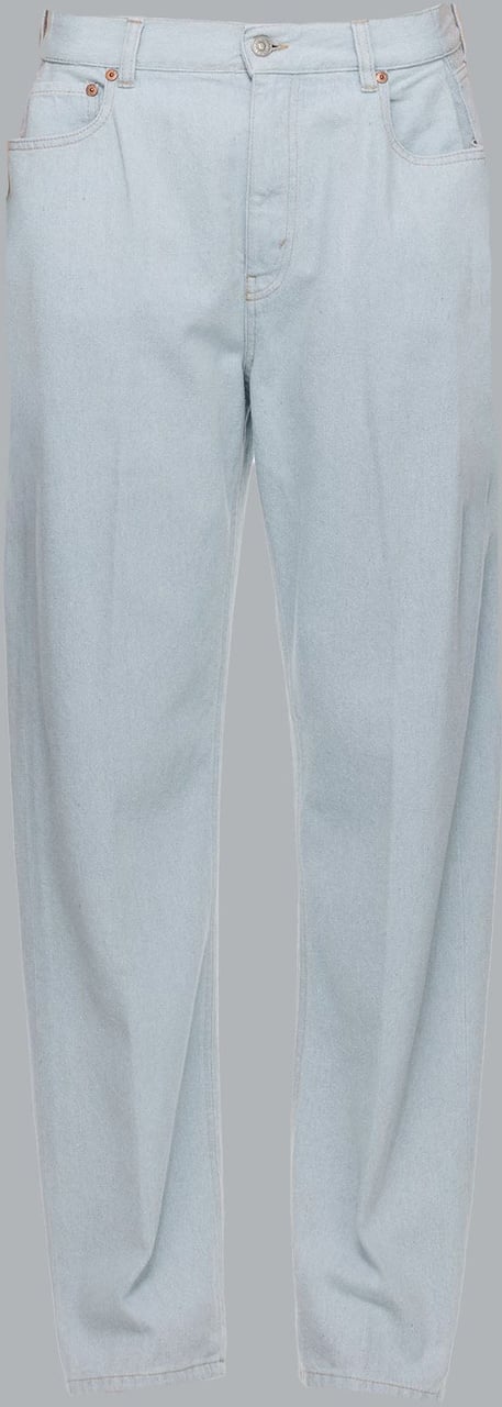 Victoria Beckham Kick Pocket Boyfriend Light Blue Blauw