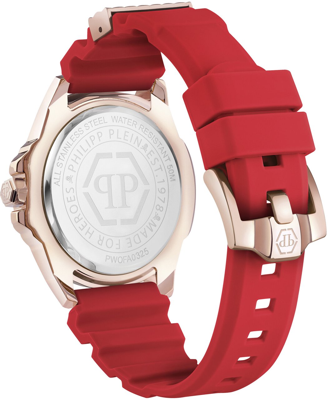 Philipp Plein PWOFA0325 Plein Majesty dameshorloge Wit