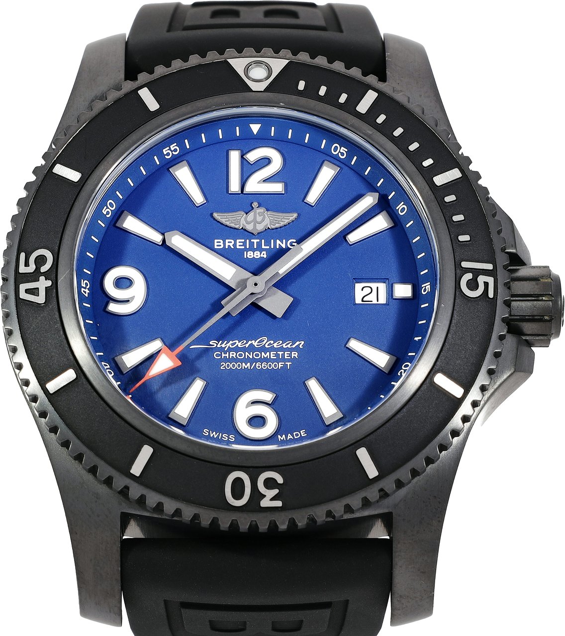 Breitling Superocean Blauw