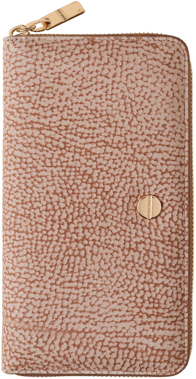 Borbonese LARGE WALLET Beige
