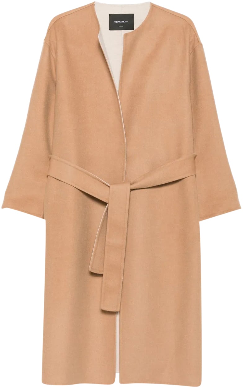 Fabiana Filippi Coats Beige Beige