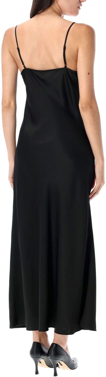 By Malene Birger Libbie Long Dress Nero Zwart
