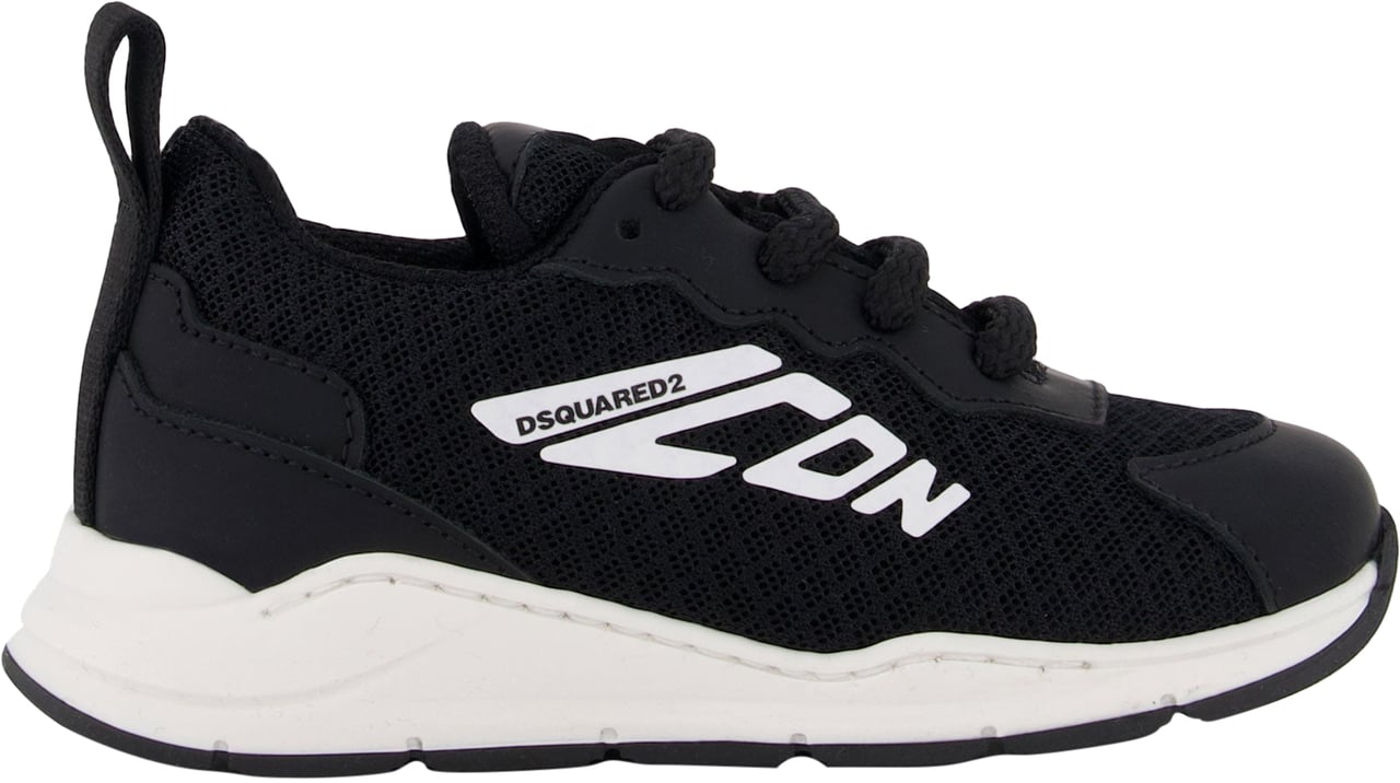 Dsquared2 Dsquared2 Unisex Sneakers In Zwart Zwart