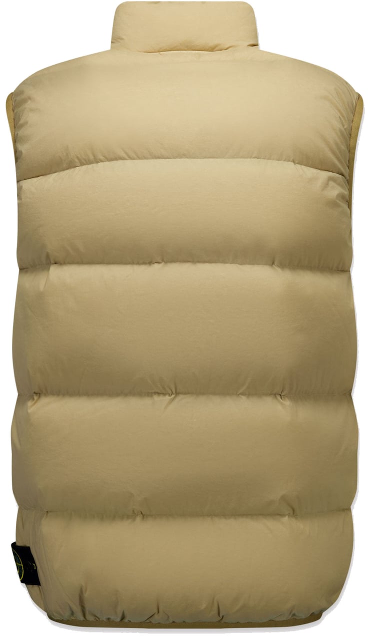 Stone Island Junior Stone Island Kinder Jongens Bodywarmer In Beige Beige