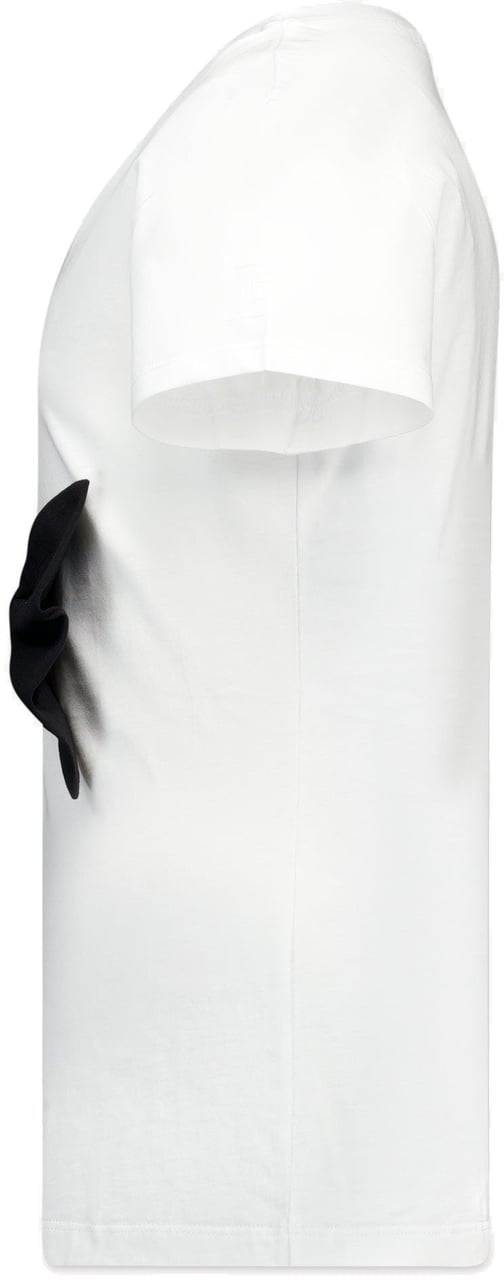 Balmain Balmain Kinder Meisjes T-Shirt In Wit Wit