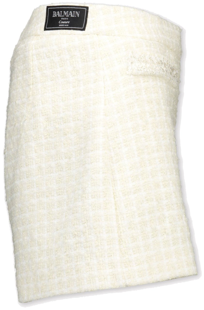 Balmain Balmain Kinder Meisjes Shorts In Off White Wit