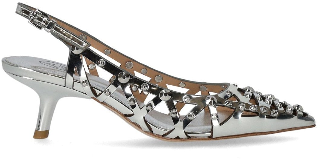 Ash ASH BIZARRE SLINGBACK PUMP Zilver