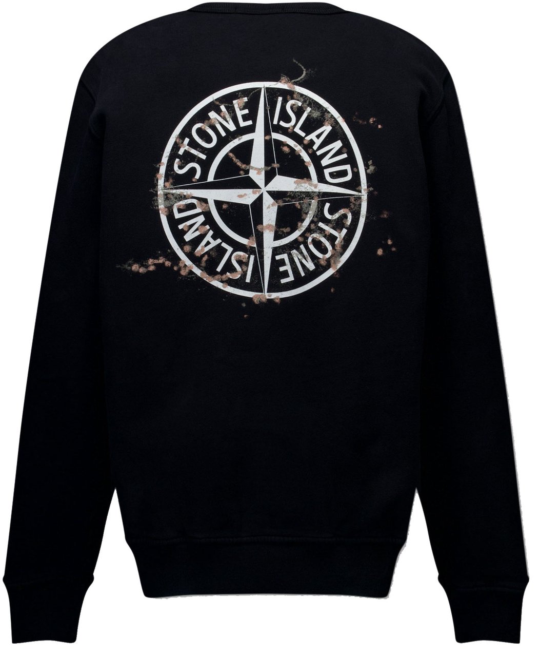 Stone Island Junior Stone Island Kinder Jongens Trui In Zwart Zwart