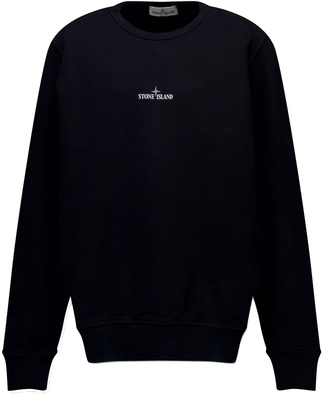 Stone Island Junior Stone Island Kinder Jongens Trui In Zwart Zwart