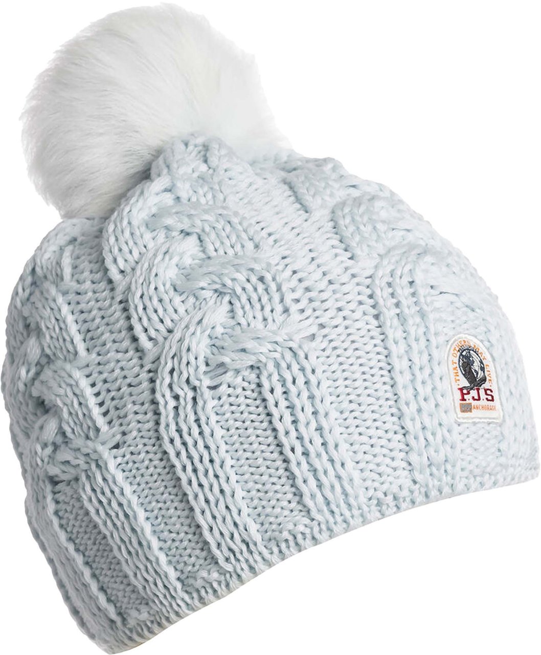 Parajumpers Kabelgebreide Muts Blauw