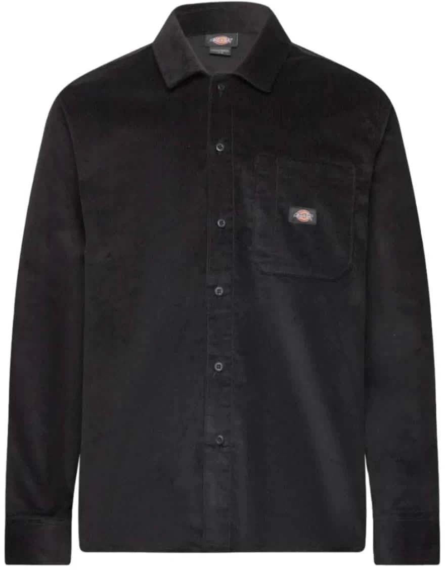 Dickies Dickies Corduroy Shirt Black Zwart