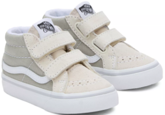 Vans SK8-Mid Reissue V Natural Beige White Blauw