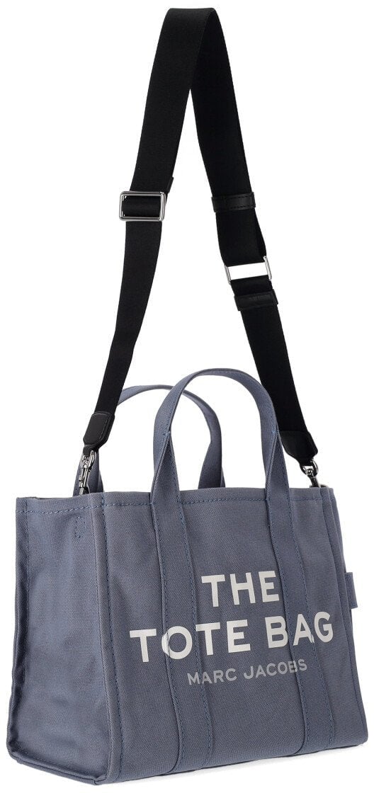 Marc Jacobs MARC JACOBS THE MEDIUM TOTE DENIM HANDBAG Blauw