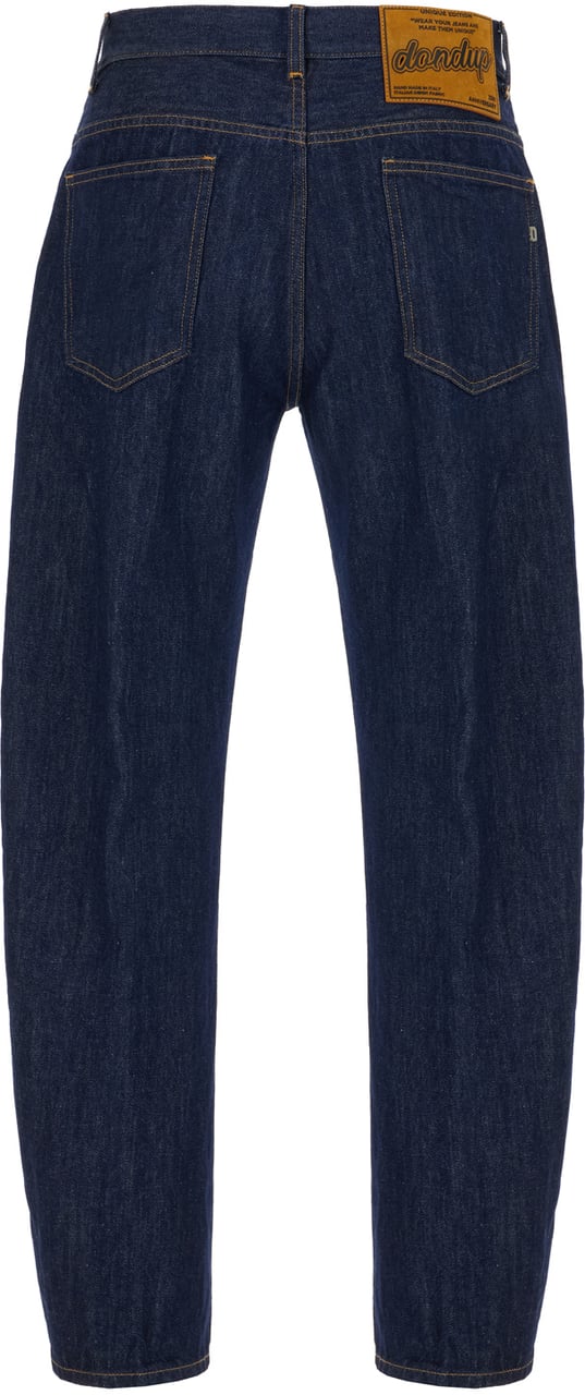 Dondup Carrot fit jeans Blauw