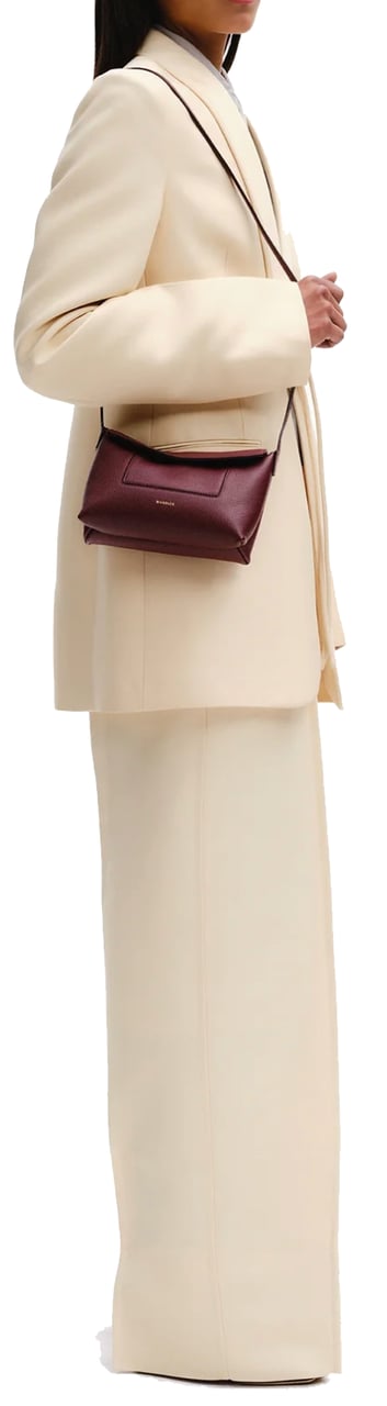 Wandler Penelope Slouch Mini Acai Crust Rood