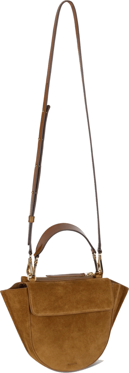 Wandler Hortensia Mini Cognac Suede Divers