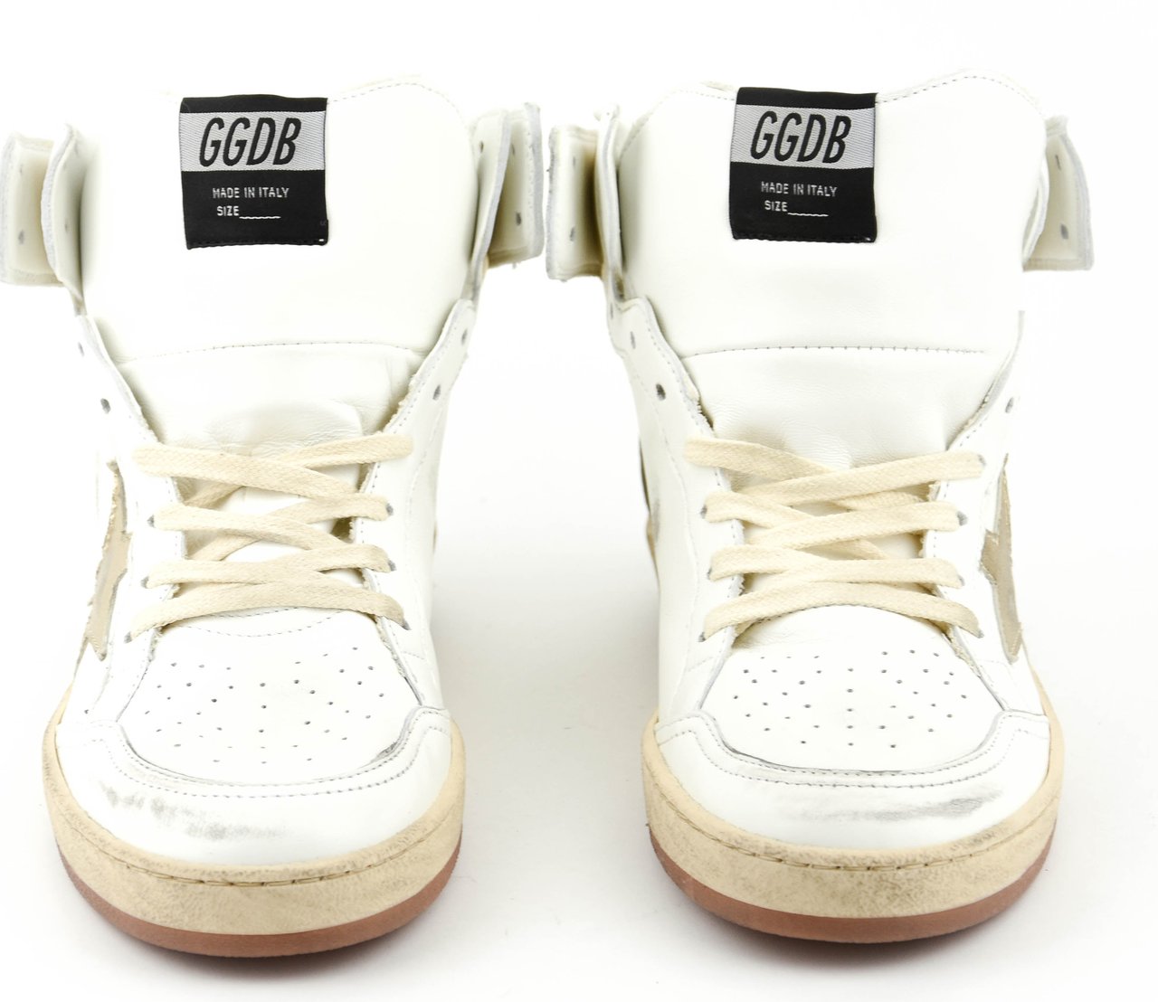 Golden Goose Skystar White Gold Wit